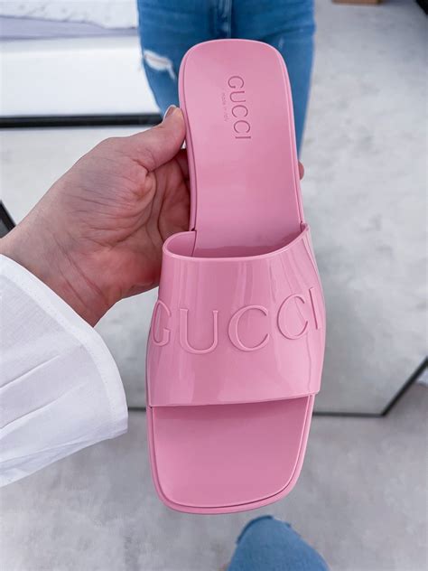 cheap gucci sandals suppliers|Gucci jelly thong sandals.